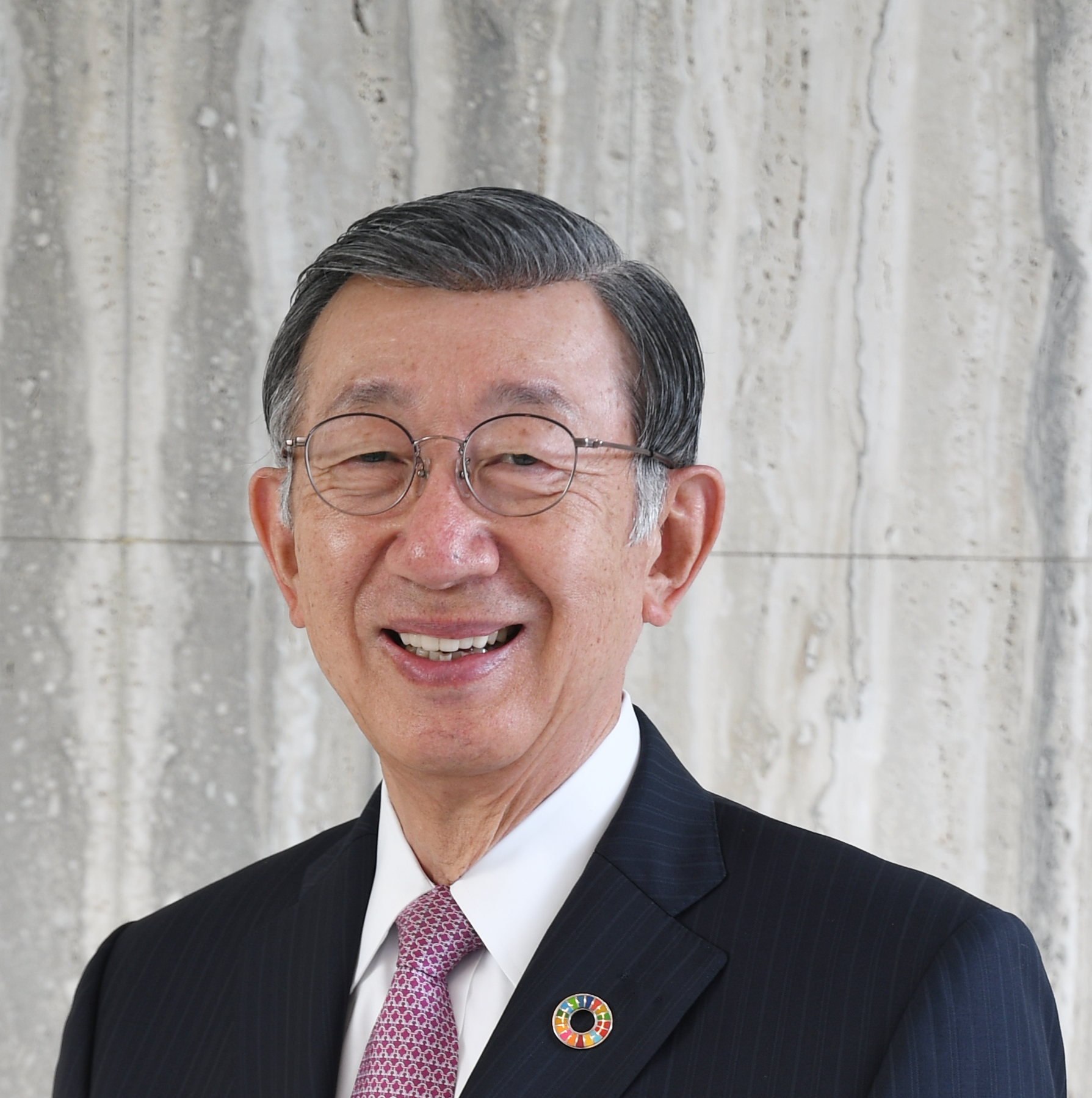 国連WFP協会会長　安藤宏基（2022年）