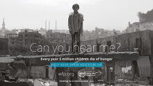 国連WFP映画館広告キャンペーン「Feed Our Future」
